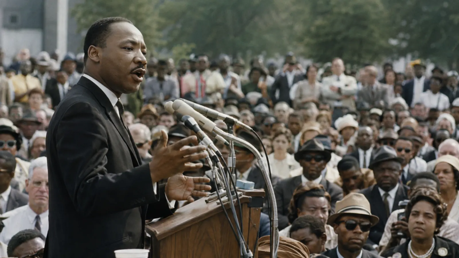 Martin Luther King Jr. during a documented civil-rights campaign in the United States